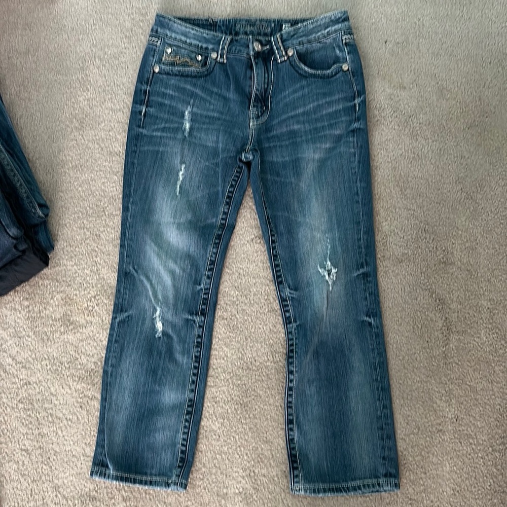 Miss Me boyfriend crop size 29